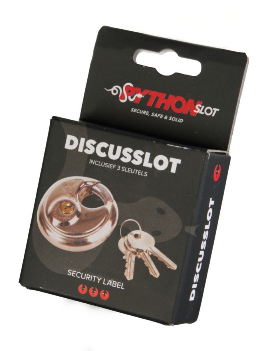 Pythonslot discussielot 10x70mm chroom