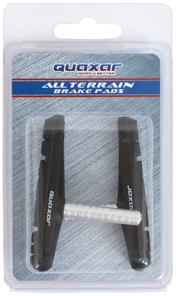 Quaxar cantilever brake shoes black