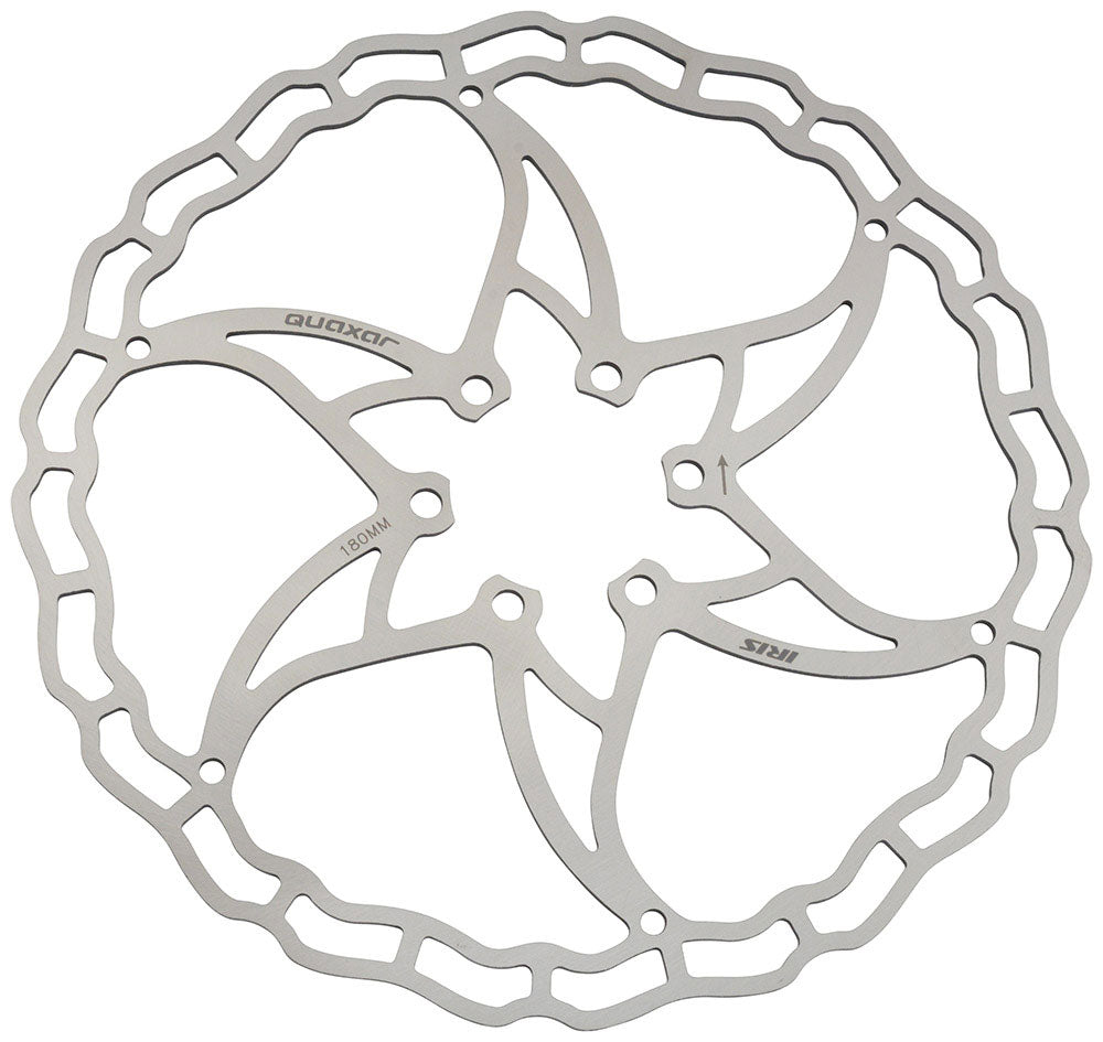 Quaxar iris ultra-lightweight 6-hole disc rotor | 140mm