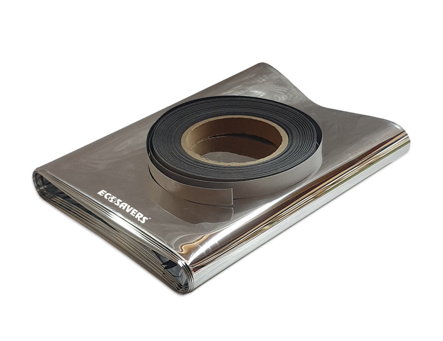 Ecosavers radiatorfolie met magneetband - 500 x 50cm