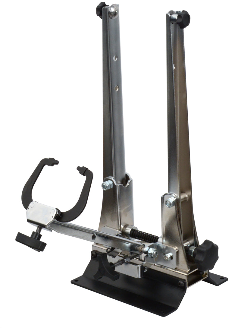 Radon professional wheel truing stand for qr thru-axles