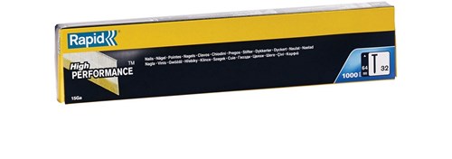 Rapid nr. 32 nagels 64 mm, 1.000 stuks - 40104410 - 40104410