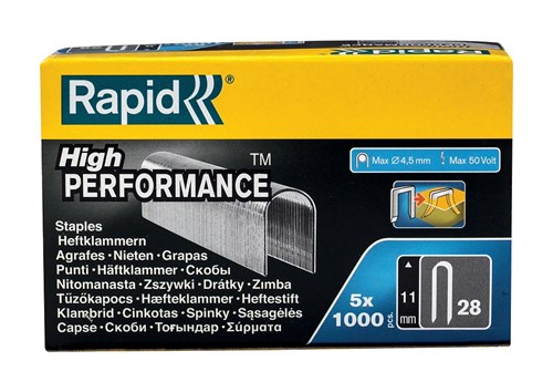 Rapid vr22 hekwerk hogringen groen, 1.100 stuks - 40108807 - 40108807