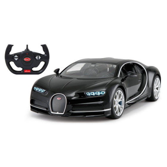RC Bugatti Chiron jongens 27 MHz 1:14 zwart