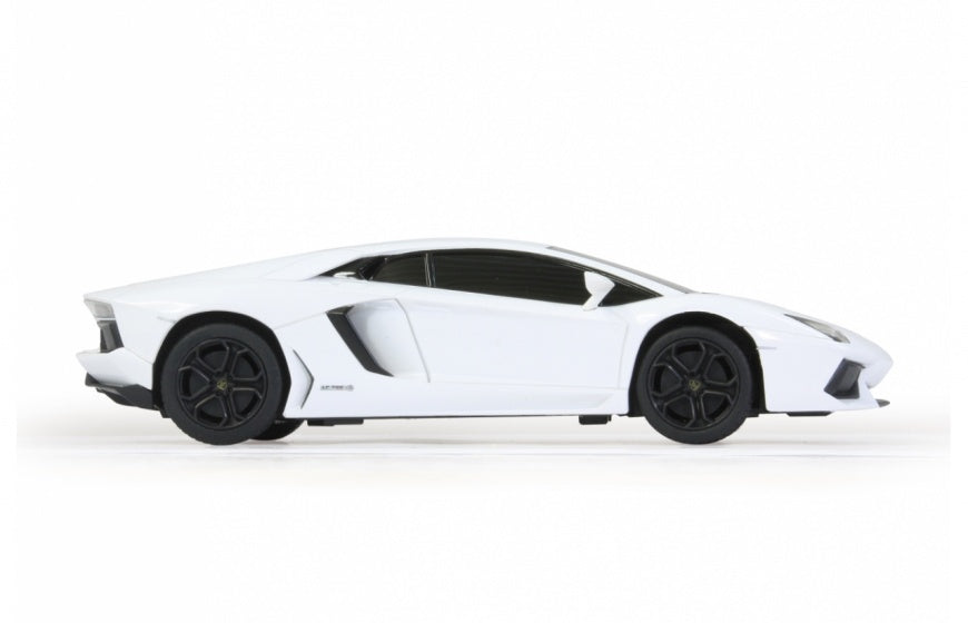 RC Lamborghini Aventador jongens 27 MHz 1:24 wit