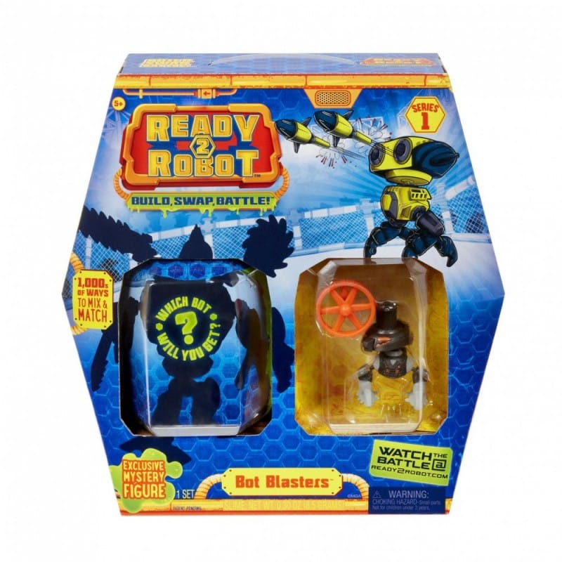 Brandunit ready 2 robot zwart maak je eigen robot