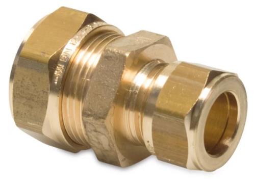 Bonfix rechte verloopkoppeling 22x15mm knel | 5 stuks