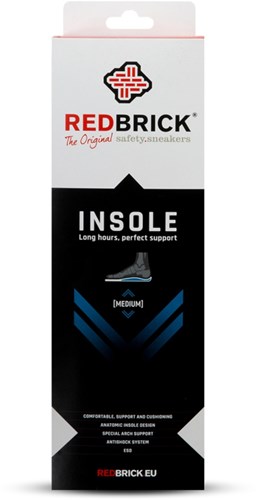 Redbrick inlegzool medium 1000034 | zwart | maat 37 - 00.083.024.37
