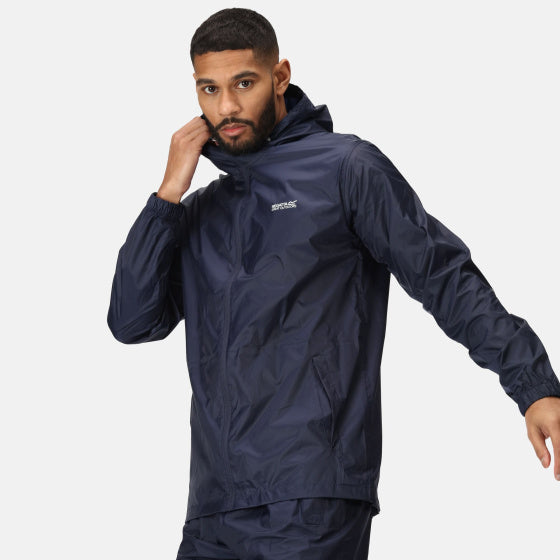 Jacket III waterdichte outdoorjas donkerblauw maat L