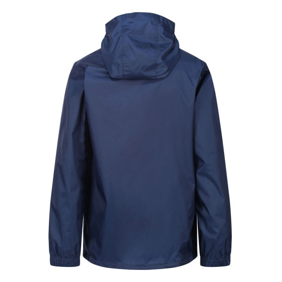 Pack It III regenjas jongens donkerblauw maat 7-8 jaar