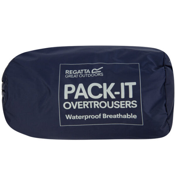 Pack It regenbroek heren donkerblauw maat L
