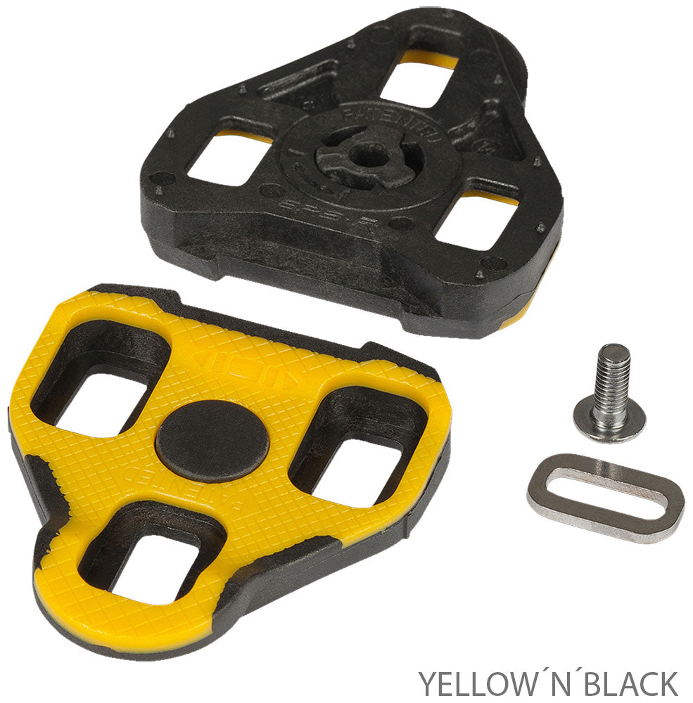 Rfr look keo cleats | 6° | yellow´n´red