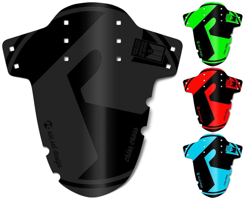 Rie:sel design criss:cross - cyclocross gravel mudguard | blau