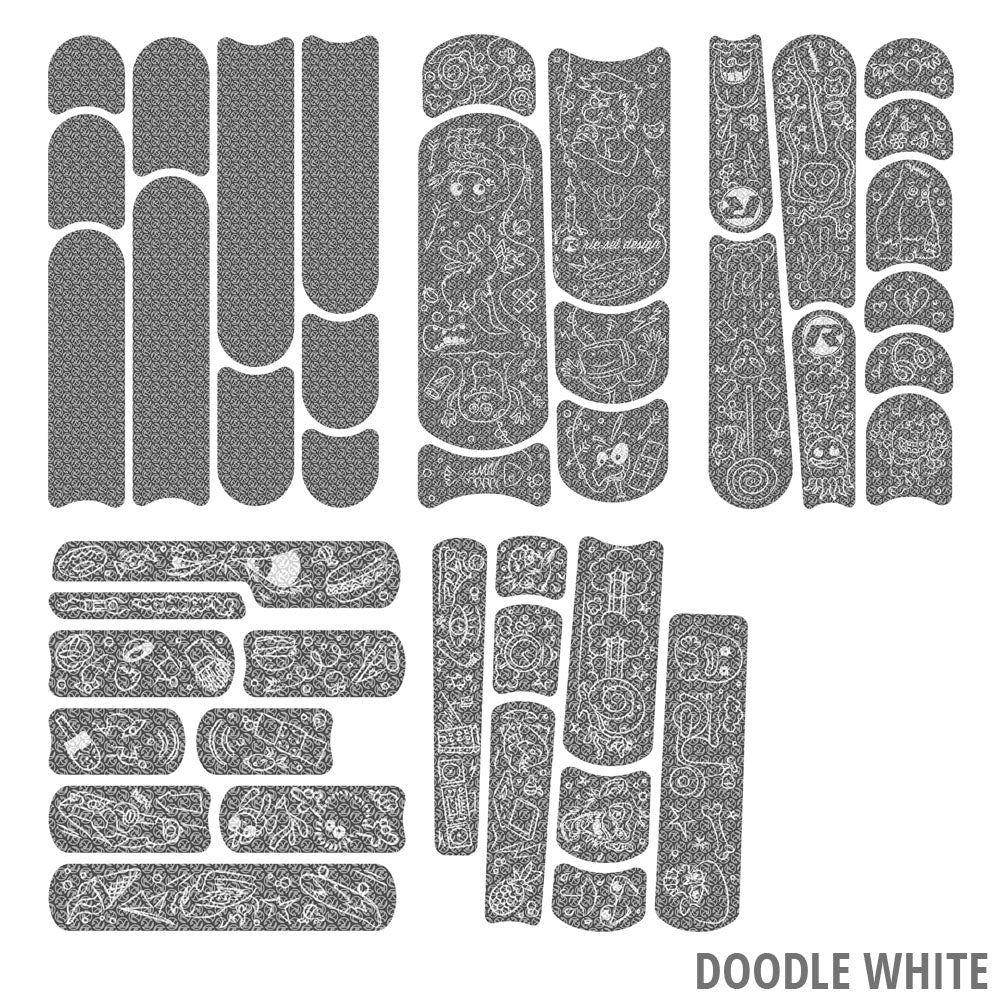 Rie:sel design kids:tape youngstar - frame protection film | doodle black