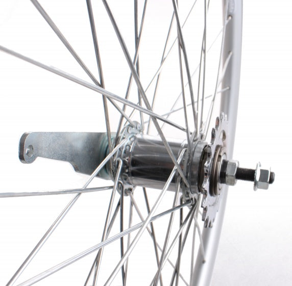 roue arrière X-Plorer 26 x 1,75 pouces frein à rétropédalage argent