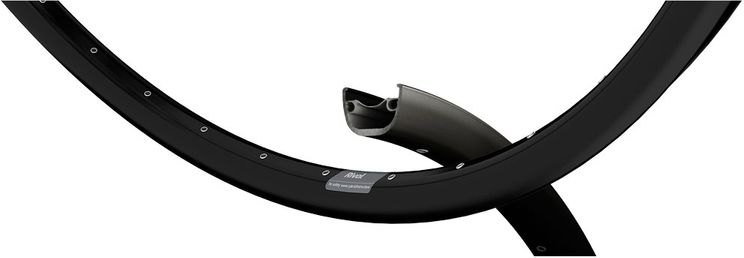 Velg ryde 27,5 (584) rival-26 32 14 zwart (ongeslepen)