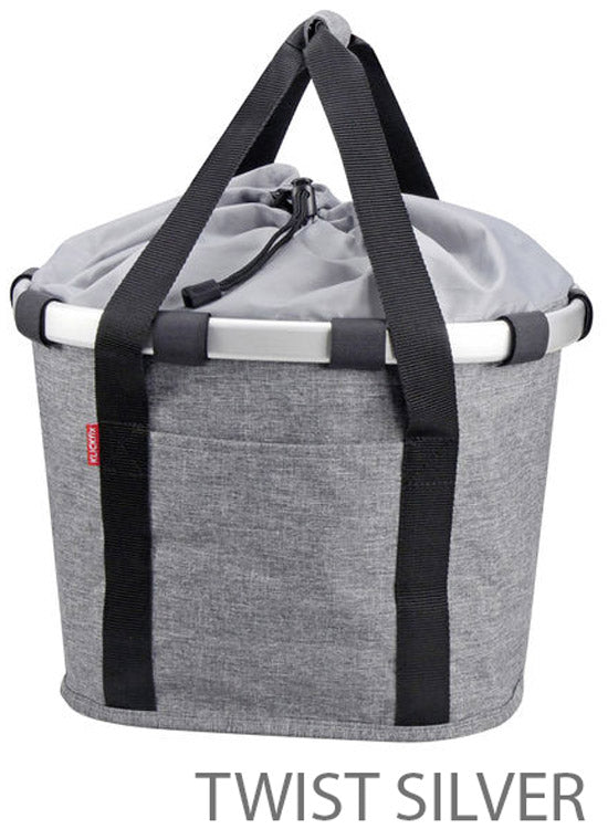 Rixen kaul shoppertas bikebasket shop.bag r k bikebasket twist sliver