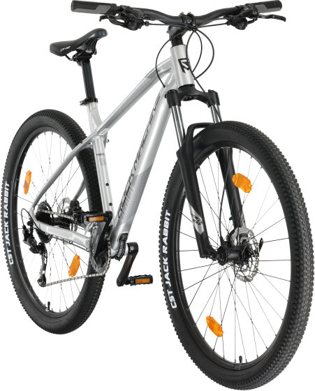 Rock machine manhattan 90 29 inch l unisex 18v hydraulische schijfrem zilver