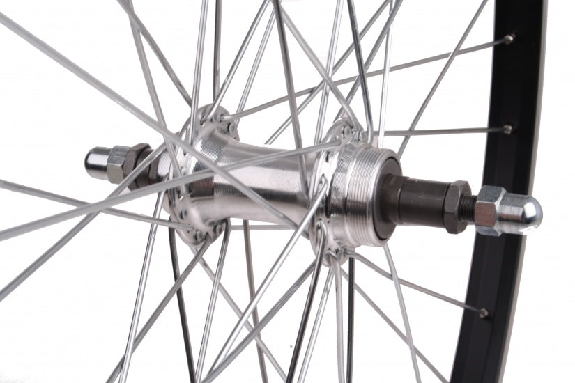 Achterwiel Paraflex Hybride 28 inch velgrem aluminium zwart