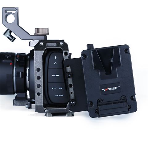 Rolux Mini V-Mount Batterijplaat RL-AC12S