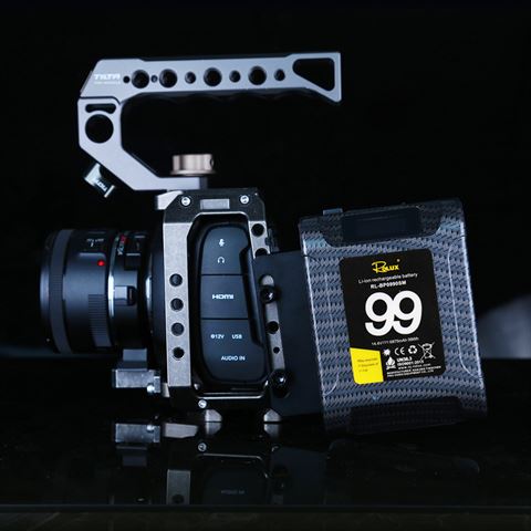 Rolux Mini V-Mount Batterijplaat RL-AC12S