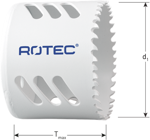 Rotec bim-co8 gatzaag | normaal vertand | tmax=48 | ø114 - 533.0114