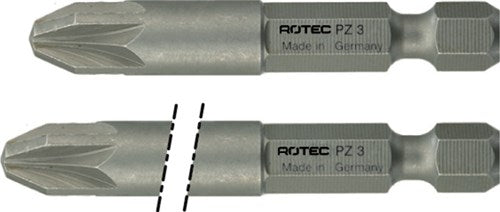 Rotec pro krachtbit pz 1 l=70mm e 6,3 basic - 805.00041 - 805.00041