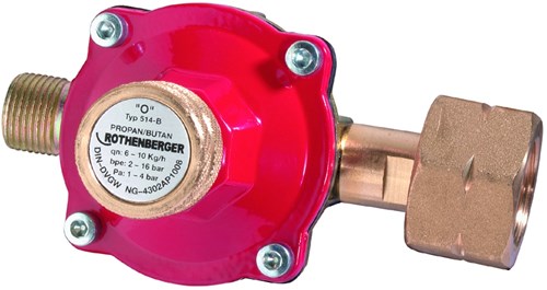 Rothenberger propaanregelaar, continu, 1-4 bar - rot032081e rot032081e