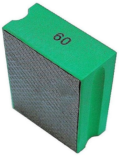 Rubi serie - diamant polijstblok - granulatie 60 - ergonomisch ontwerp - voor keramische tegels en natuursteen