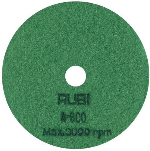 Rubi diamantblad | 100 mm | droog polijsten | korrelgrootte 800 - 62974