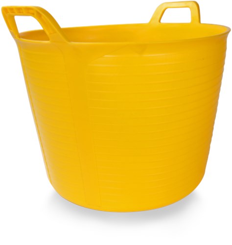 Rubi plastic mand | geel | nr.3 | 40 liter - 88720
