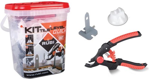 Rubi tegelnivelleringsset quick - 02941