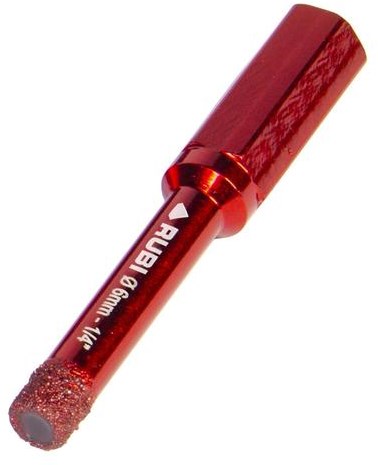 Rubi waxboor drygres 4drill hex 6 mm - 05923