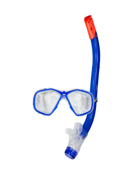 Bergen III snorkelset junior blauw