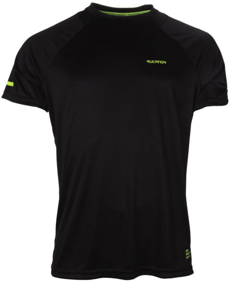 Dave sportshirt heren zwart maat L