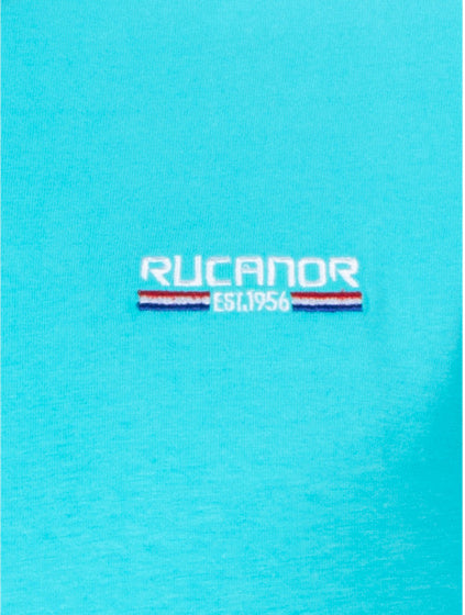 Rucanor Raffi basic shirt ronde hals heren lichtblauw maat S