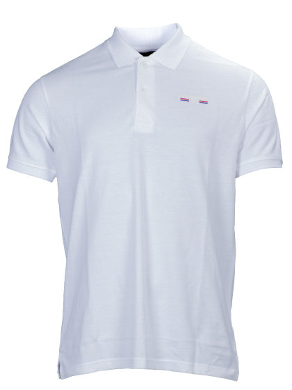 Rodney polo shirt heren wit maat L