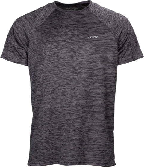 Sente melanget-shirt heren grijs maat M