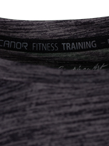 Sente melanget-shirt heren grijs maat XXL