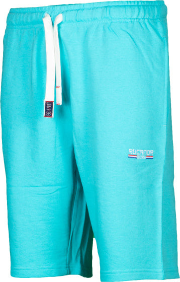 Shae sweatshort ongeborsteld heren aqua maat 3XL