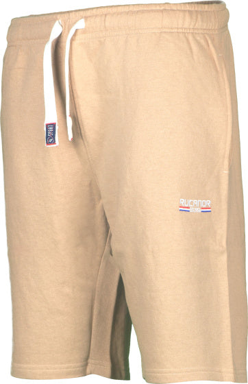 Shae sweatshort ongeborsteld heren beige maat M