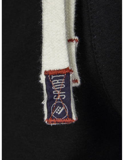 Zilverkleurige rechte joggingbroek heren zwart maat L