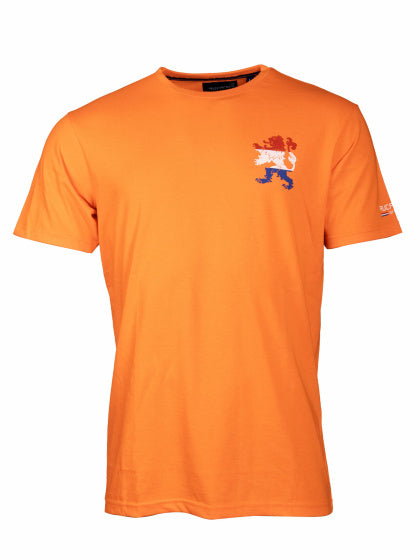 Voetbalshirt Korte Mouw Heren Oranje maat S