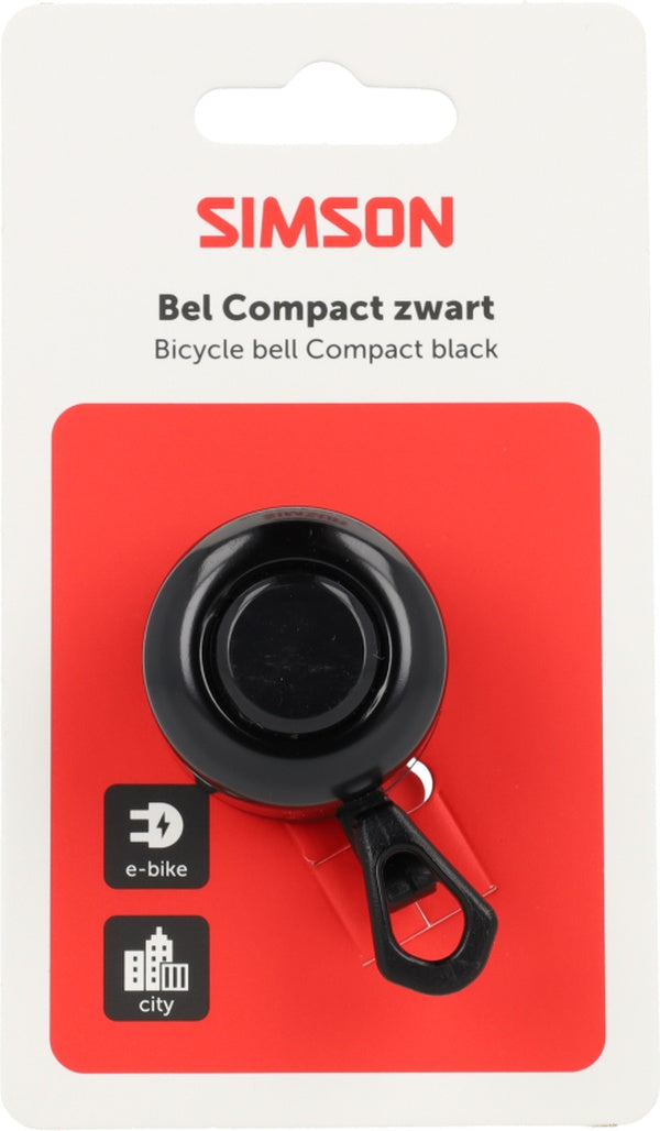 Simson bel compact zwart