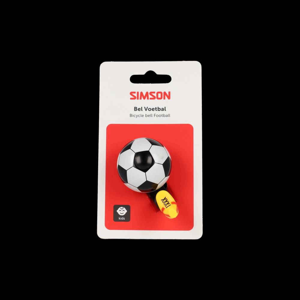 Simson fietsbel voetbal
