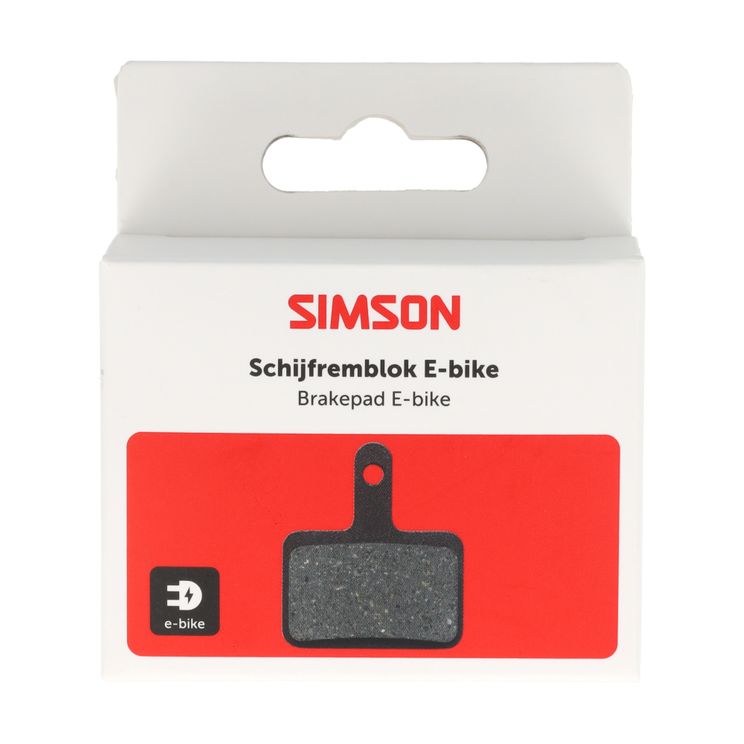 Simson schijfremblokken e-bike shimano tektro