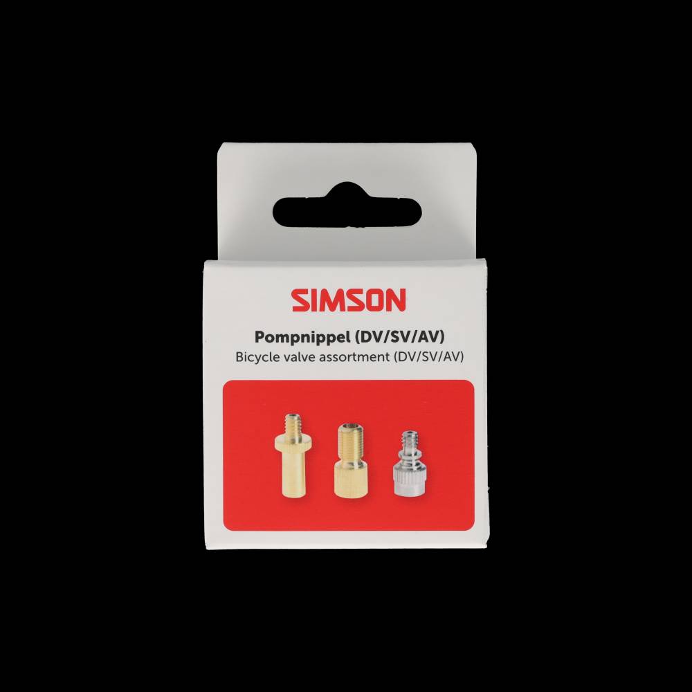 Simson pompnippel 3-delig