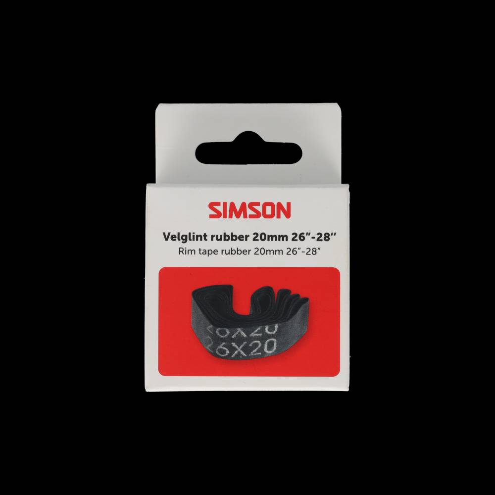 Simson velglintrubber 26 -28'' 20mm breed