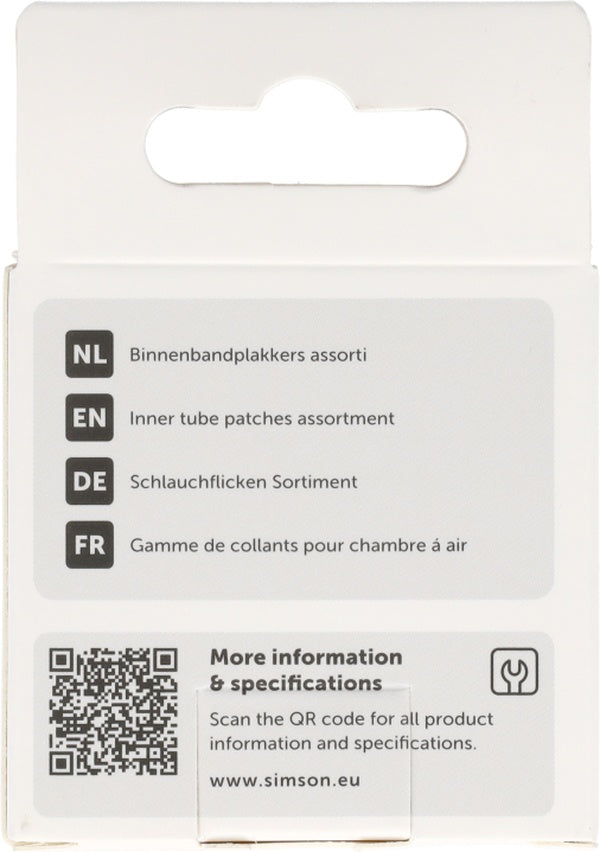 Simson binnenbandreparatieset 9-delig