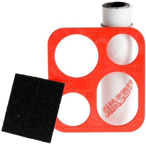 Simson bandreparatie rolknippleister